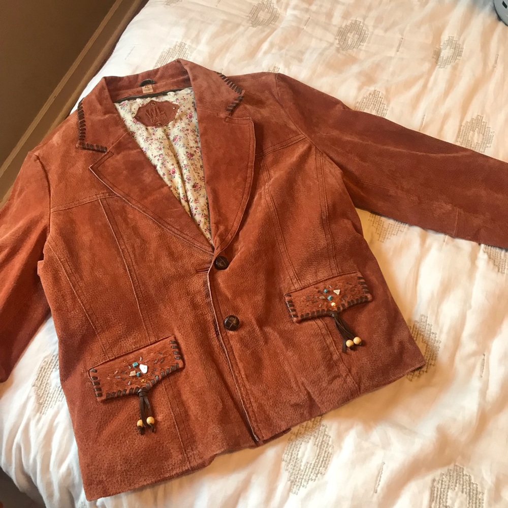 Boho Suede Jacket